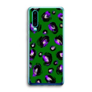 Green Cheetah: Huawei P30 Transparant Hoesje