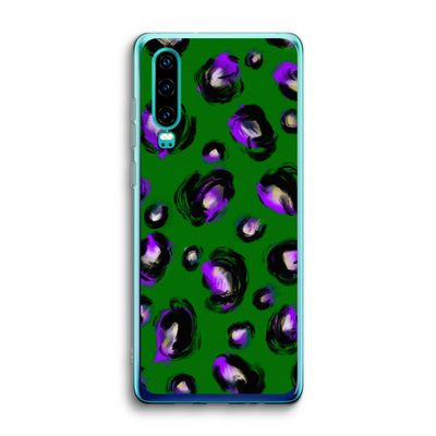 Green Cheetah: Huawei P30 Transparant Hoesje
