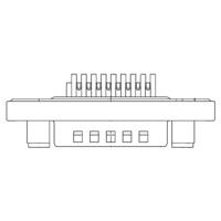 Molex 1731100183 D-sub connector Aantal polen: 44 Soldeerkelk 1 stuk(s) Bulk