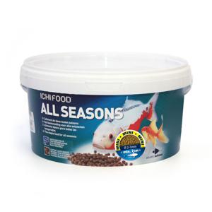 Ichi Food All Seasons Mini Korrels 2-3mm, Complete Vijvervis Voeding 2kg - Geschikt voor Alle Seizoenen