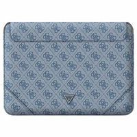 Guess 4G Uptown Triangle Logo Laptophoes - 16 - Blauw - thumbnail
