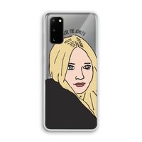 Ashley: Samsung Galaxy S20 Transparant Hoesje Ashley: Samsung Galaxy S20 Transparant Hoesje