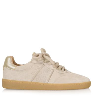 DWRS - POONA beige sneakers dames Suede Dames