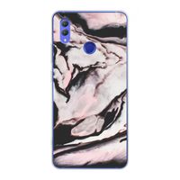 Roze stroom: Honor Note 10 Transparant Hoesje