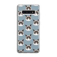 It's a Purrr Case: Samsung Galaxy S10 4G Transparant Hoesje