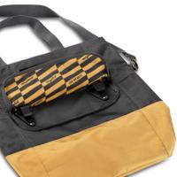 UrbanProof Urban proof 20l fietstas - grijs-geel - unisex - waterbestendig - gerecycled pet materiaal