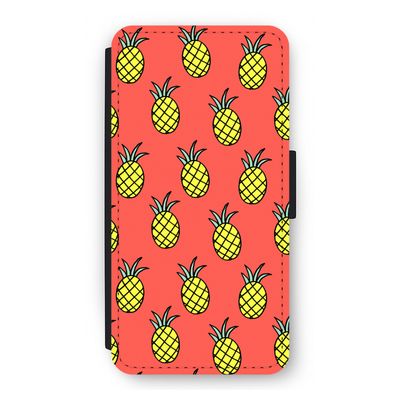 Ananas: iPhone 12 Pro Flip Hoesje