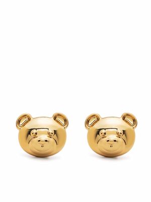 Moschino boucles d'oreilles à motif Teddy Bear Signature Moschino boucles d'oreilles à motif Teddy Bear Signature