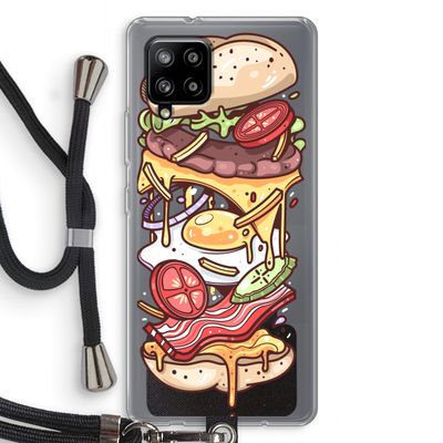 Diet Coke Please: Samsung Galaxy A42 5G Transparant Hoesje met koord