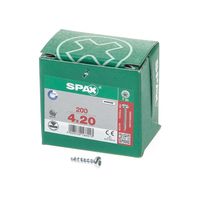 Spax bolkop t20 4,0x20(200)