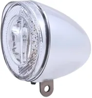 Koplamp Spanninga Swingo XB LED met reflector incl. batterijen - Chroom