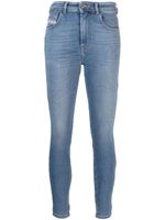 Diesel jean skinny à taille haute - Bleu - thumbnail