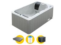 W&apos;eau Hudson spa met warmtepomp - 3 persoons