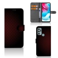 Motorola Moto G60s | Telefoon Hoesje | Geruit Rood
