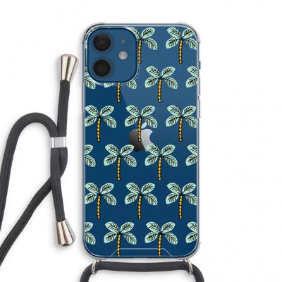 Paradise: iPhone 12 mini Transparant Hoesje met koord