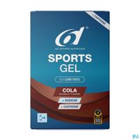 6d Sports Gel Cola + Caffeine 6x45ml