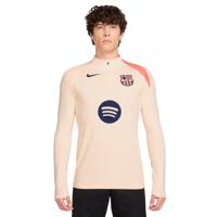 Nike FC Barcelona Strike Trainingstrui 1/4-Zip 2025-2026 Oranje Donkerblauw