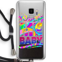 Touch Me: Samsung Galaxy S9 Transparant Hoesje met koord