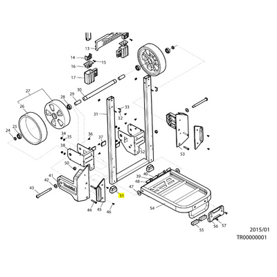 Makita Accessoires Afdekdop | TR00000022 - TR00000022