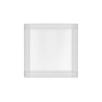 Hotbath &MORE Inbouwbox of inbouwnis - 30x30x10 - frameless - Mat wit BOX030FWH