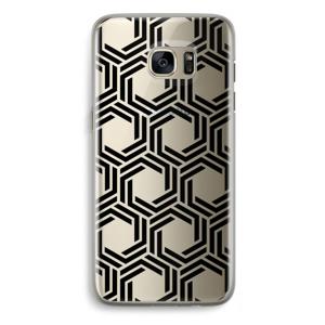 Geometrisch patroon: Samsung Galaxy S7 Edge Transparant Hoesje