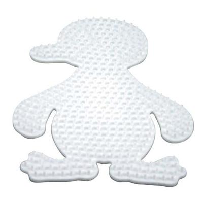 Hama strijkkralenbordje - pinguïn