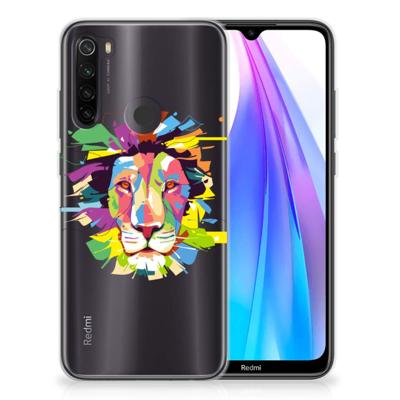 Xiaomi Redmi Note 8T Telefoonhoesje met Naam Lion Color Xiaomi Redmi Note 8T Telefoonhoesje met Naam Lion Color