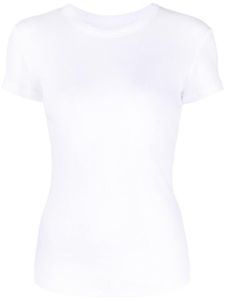 ISABEL MARANT t-shirt en coton à design nervuré - Blanc