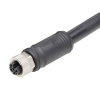 Molex 1205000231 Sensor/actuator connector, geassembleerd Aantal polen (sensoren): 4 Bus, recht 5 m 1 stuk(s) Bag