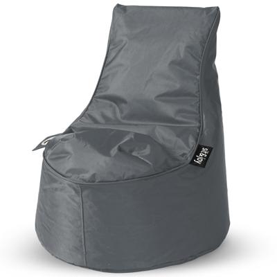 Kinder zitzak Bumba Anthracite - Weerbestendig - Zwart - Sit&Joy