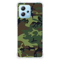 Xiaomi Redmi Note 12 5G Doorzichtige Silicone Hoesje Army Dark - thumbnail