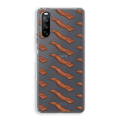 Bacon to my eggs #2: Sony Xperia 10 III Transparant Hoesje
