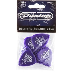 Dunlop Delrin 2.0mm 12-pack plectrumset violet