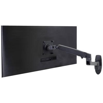 Ergotron LX Arm Wall Mount Monitor-wandbeugel 1-voudig 38,1 cm (15) - 86,4 cm (34) Zwart In hoogte verstelbaar, Kantelbaar, Zwenkbaar, Roteerbaar