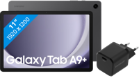 Samsung Galaxy Tab A9 Plus 11 inch 128GB Wifi Grijs + BlueBuilt Oplader - thumbnail