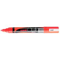Krijtstift uni-ball rond 1.8-2.5mm fluor oranje | 6 stuks