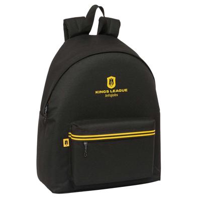 Schoolrugzak Kings League Zwart 33 x 42 x 15 cm