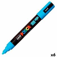 Markeerstiften POSCA PC-5M Licht Blauw (6 Stuks) - thumbnail
