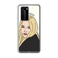 Mary Kate: Huawei P40 Pro Transparant Hoesje