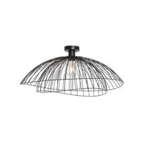 QAZQA Design plafondlamp zwart 66 cm - Pua