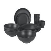 Bo-camp Ind Orville 16-Dlg Servies Antraciet