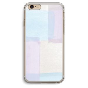 Square pastel: iPhone 6 Plus / 6S Plus Transparant Hoesje