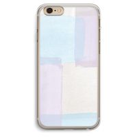 Square pastel: iPhone 6 Plus / 6S Plus Transparant Hoesje