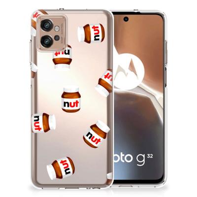 Motorola Moto G32 | Siliconen Case | Nut Jar Motorola Moto G32 | Siliconen Case | Nut Jar