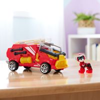 Spin Master PAW Patrol: The Mighty Movie, Marshall's Mighty Movie Fire Truck speelgoedvoertuig - thumbnail