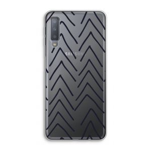 Marrakech Arrows: Samsung Galaxy A7 (2018) Transparant Hoesje