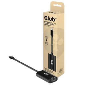 CLUB3D CAC-1186 video kabel adapter 0,15 m Mini DisplayPort HDMI Type A (Standaard) Zwart