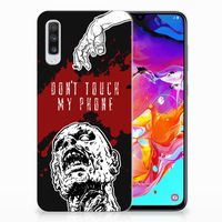 Samsung Galaxy A70 Silicone-hoesje Zombie Blood