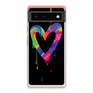 Melts My Heart: Google Pixel 6 Transparant Hoesje