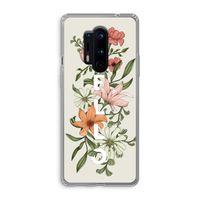 Hello bloemen: OnePlus 8 Pro Transparant Hoesje